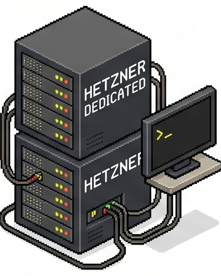 Hetzner dedicated racks for Enterprise multi-store teams